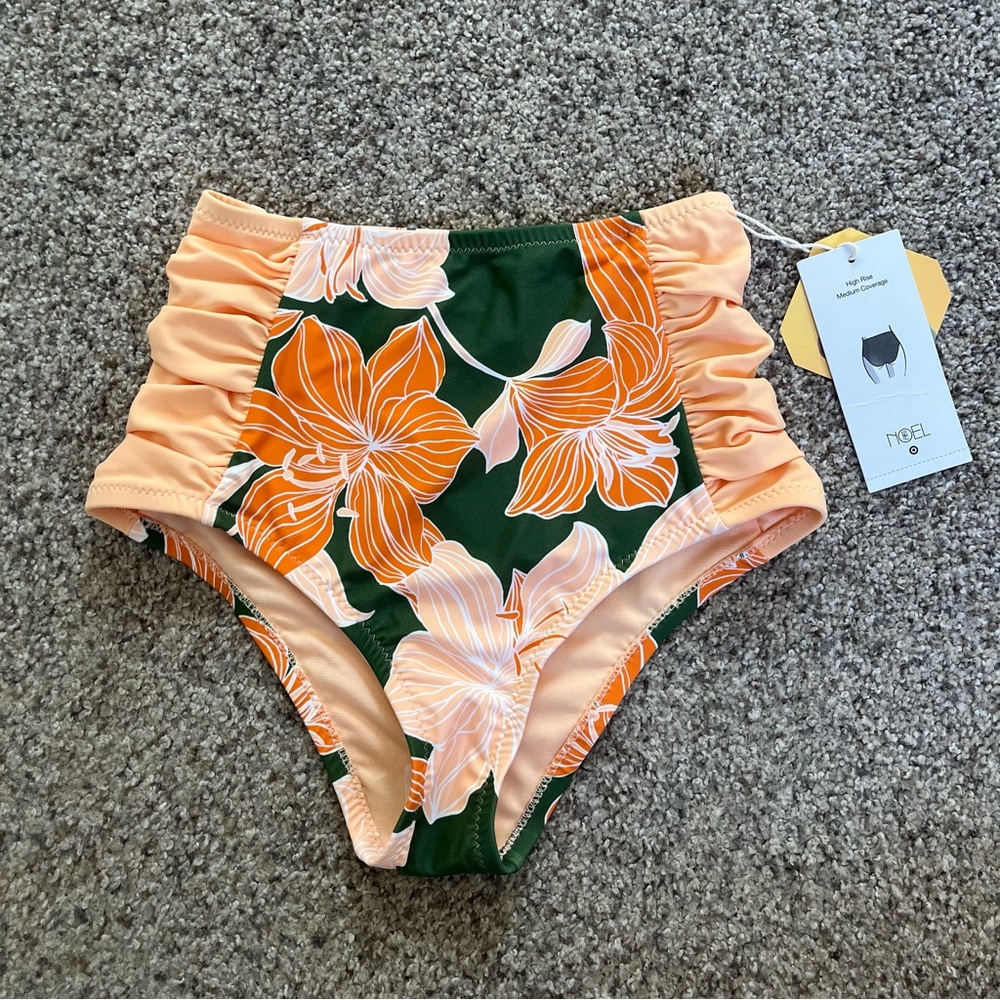 High Rise Bikini Bottoms